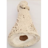 Apart keramiek beeldje meisje met bloem